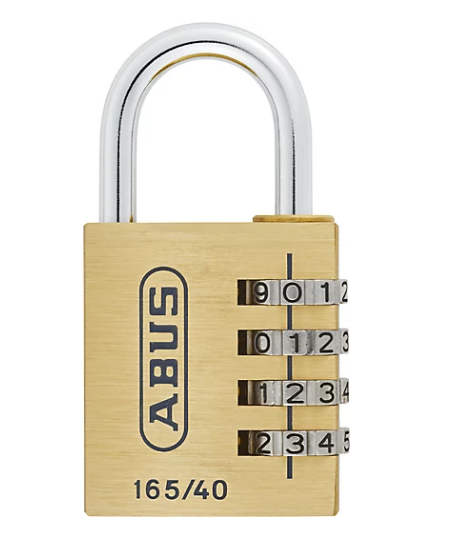 CIJFER HANGSLOT 165/40MM ABUS