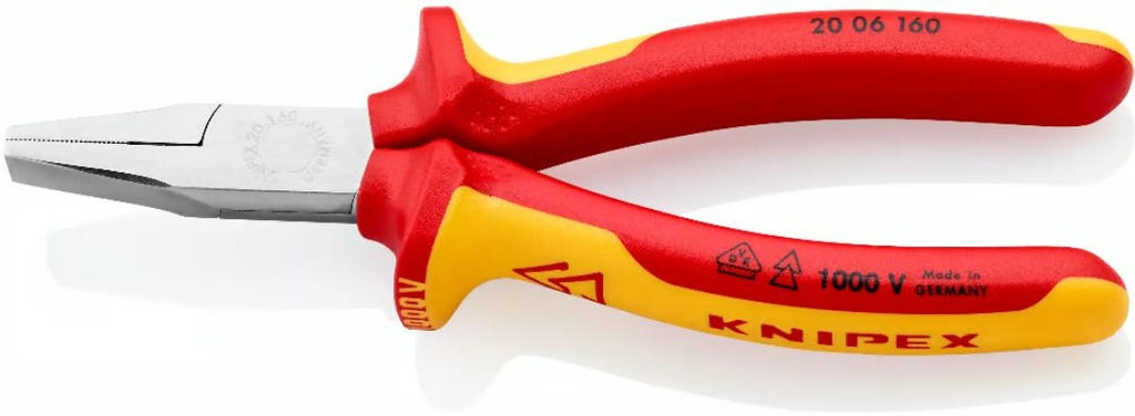 TANG 2006160 1000V PLAT KNIPEX