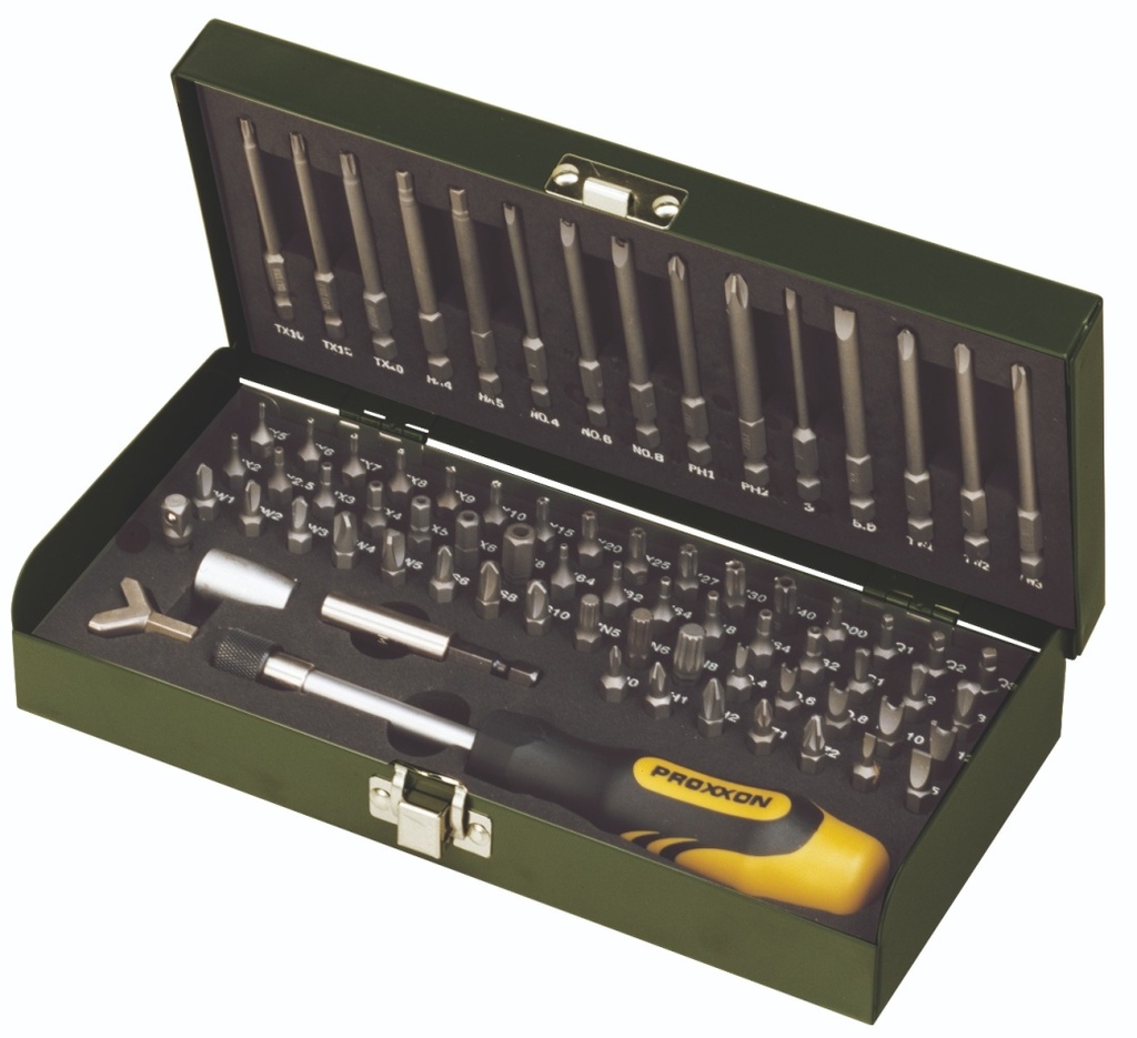 SET BITS 75D SECURITY PROXXON