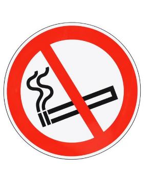 PICTOGRAM Ø15 VERBODEN TE ROKEN PICKUP
