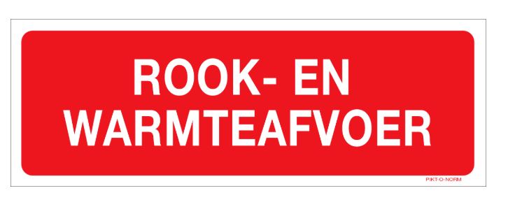 PICTOGRAM ROOKAFVOER PP 210X74 PIKTONORM