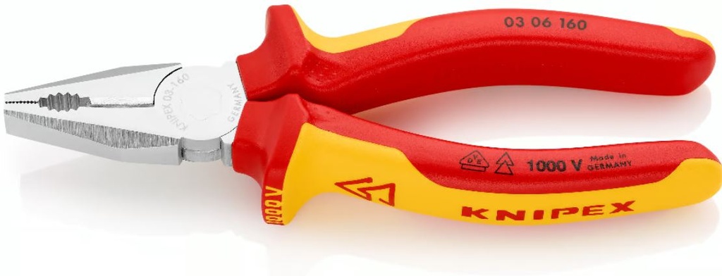 UNIVERSELE TANG GEIS 1000V 160MM KNIPEX