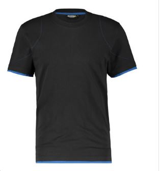 T-SHIRT KINETIC 190GR 2 KLEUR DASSY