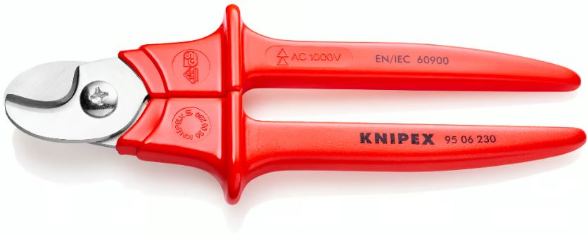 GEISOLEERDE KABEL SCHAAR VDE 1000V KNIPEX