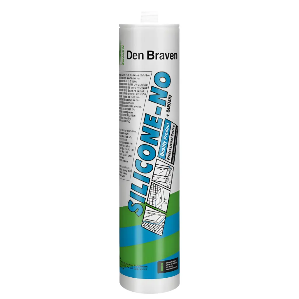 SILICONEN NEUTRAAL NO GRIJS/TRANSP 300ML DEN BRAVEN