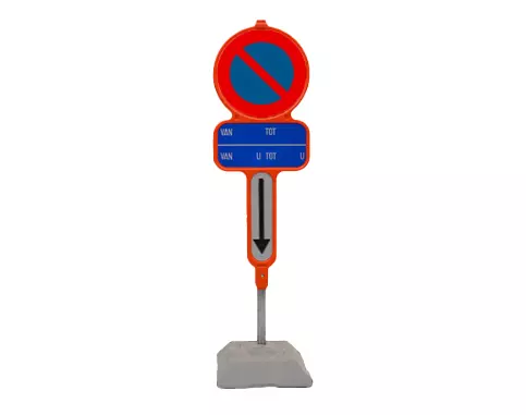 PARKEERVERBOD E1 / PVC Z/VOET TRAFFIMEX