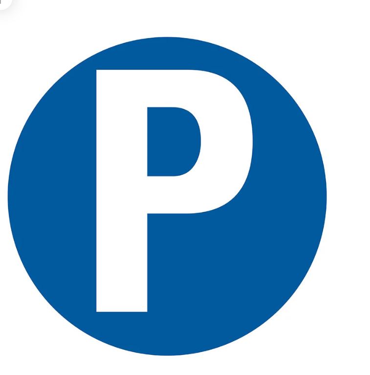 BORD ROND 300MM PARKEREN P PICKUP