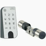 TSE ENTRY EASY 7601 DEURSLOT INCL CILINDER APP+BT+PIN BURGWACHTER 