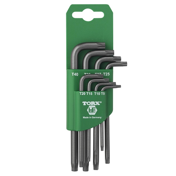 SET INBUS SLEUTELS LOS TORX TX9-TX40 8D HAFU 