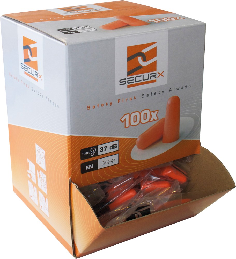 PAAR OORDOPJES SECURX (100ST)
