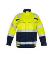 VEST BRANDWEREND FR/AS MEDINA GEEL/BLAUW 38>54