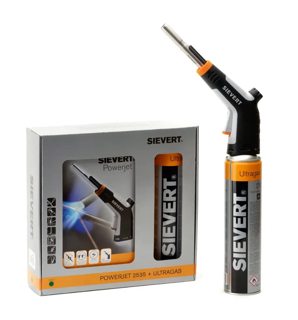BRANDER POWERJET ULTRA + GASPATROON SIEVERT