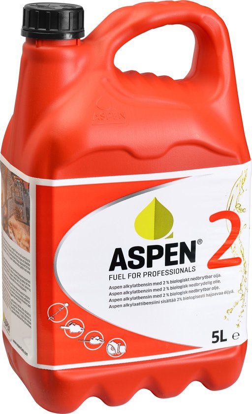 MOTO MIX ASPEN 2T ROOD (5L)