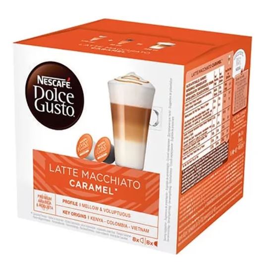 NESCAFE DOLCE GUSTO LATTE MACHIATTO CARAMEL