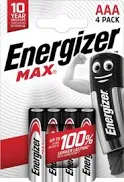 BATTERIJ 1.5V LR03 AAA ULTRA ENERGIZER XXXXXX
