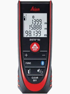 AFSTANDS METER D2 + BT - 100M BLUETOOTH LEICA
