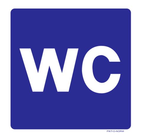 PICTOGRAM WC PP150 PIKTONORM