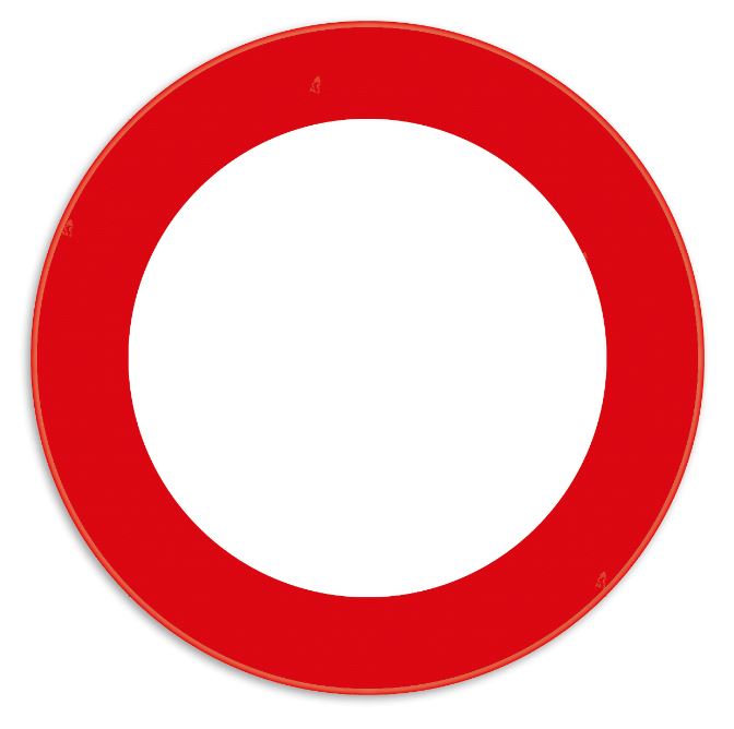 SIGNALISATIEBORD C1 FØ700 VERBODEN INRIJDEN