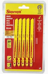 SET - 5ST - WIPZAAGBLADEN BU218 STARRETT