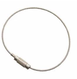 INOX STAALDRAAD ARMBAND 250MM X 1.5MM