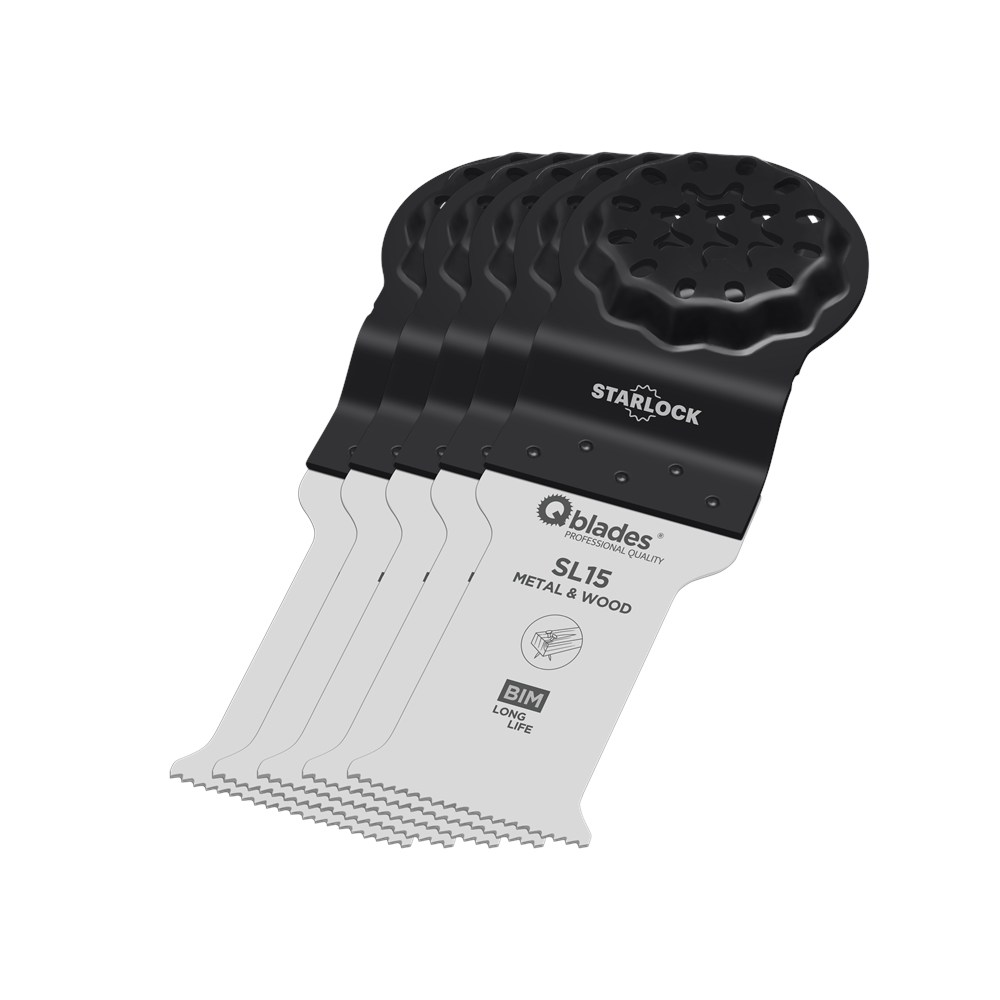 QBLADES X 5ST ZAAGBLAD BI-METAAL 28X55MM 