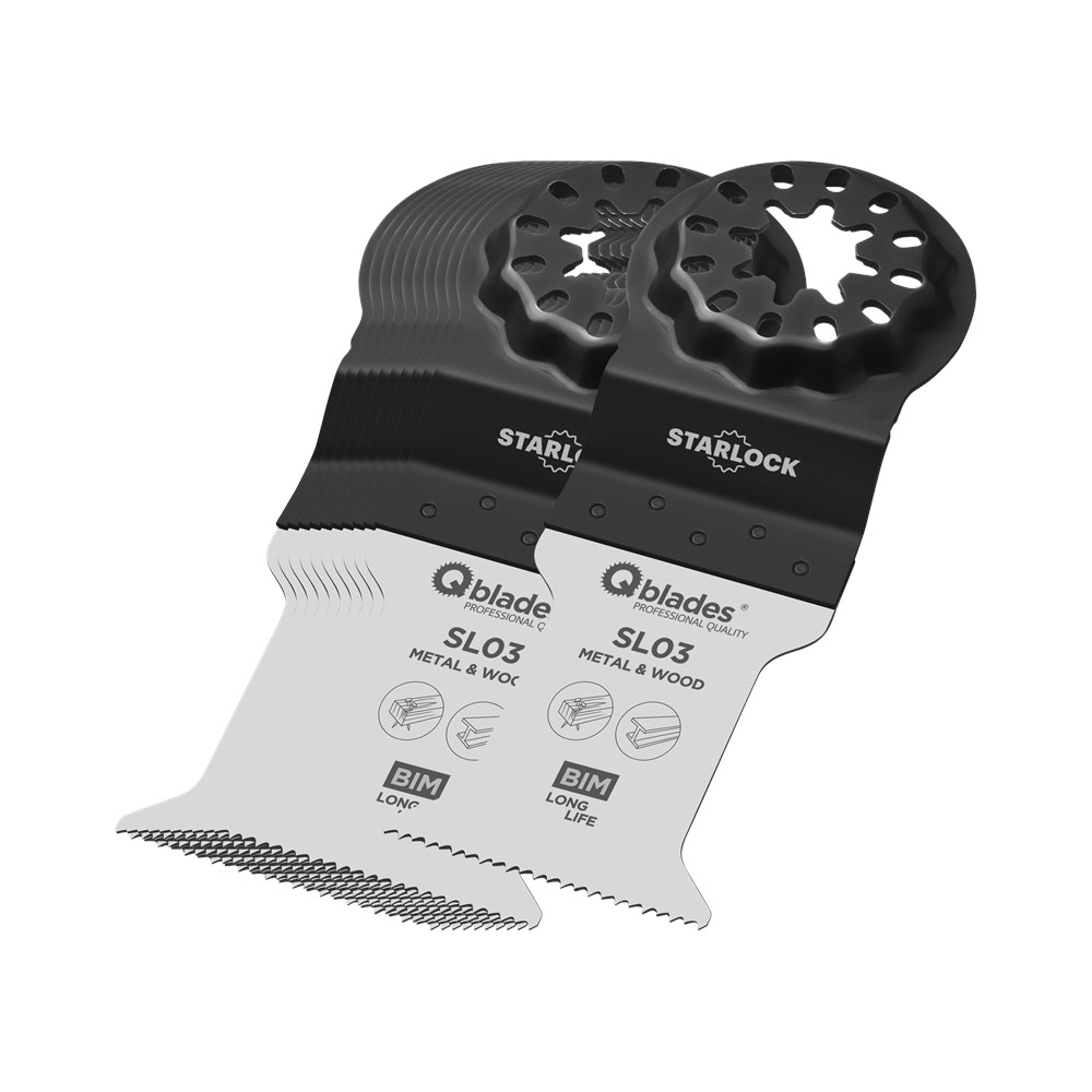 QBLADES X 10ST ZAAGBLAD BI-METAAL 19TPI 35X50MM SL03-10