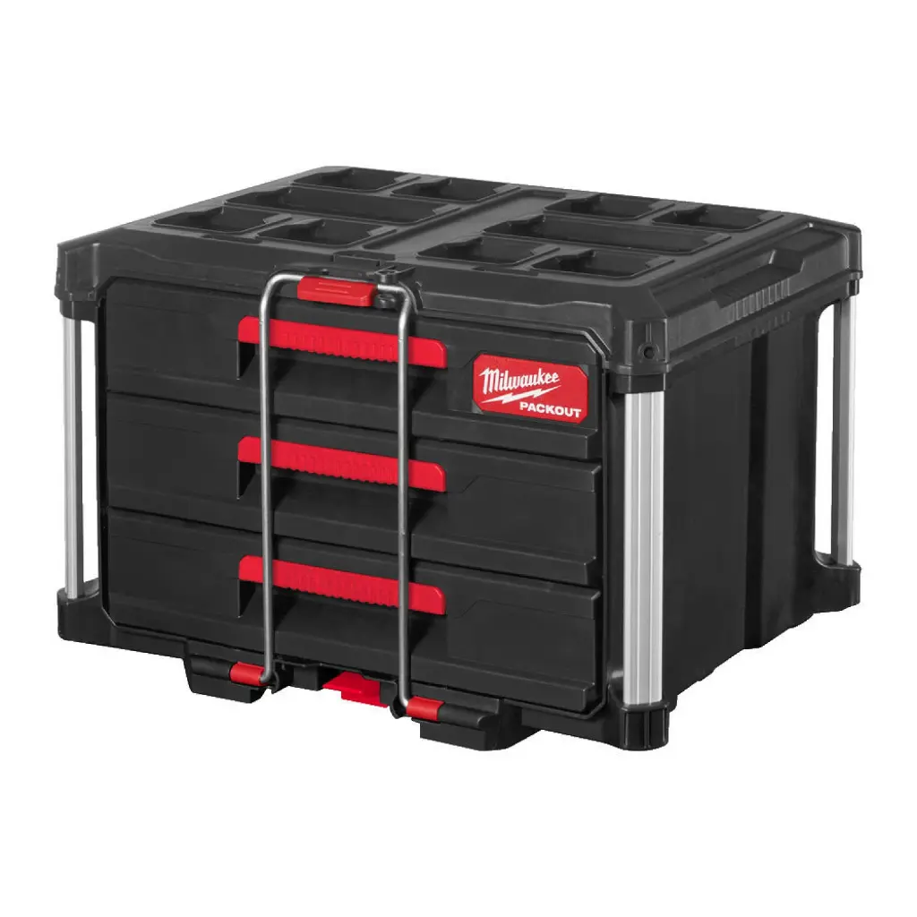 PACKOUT 3 DRAWER TOOL BOX MILWAUKEE