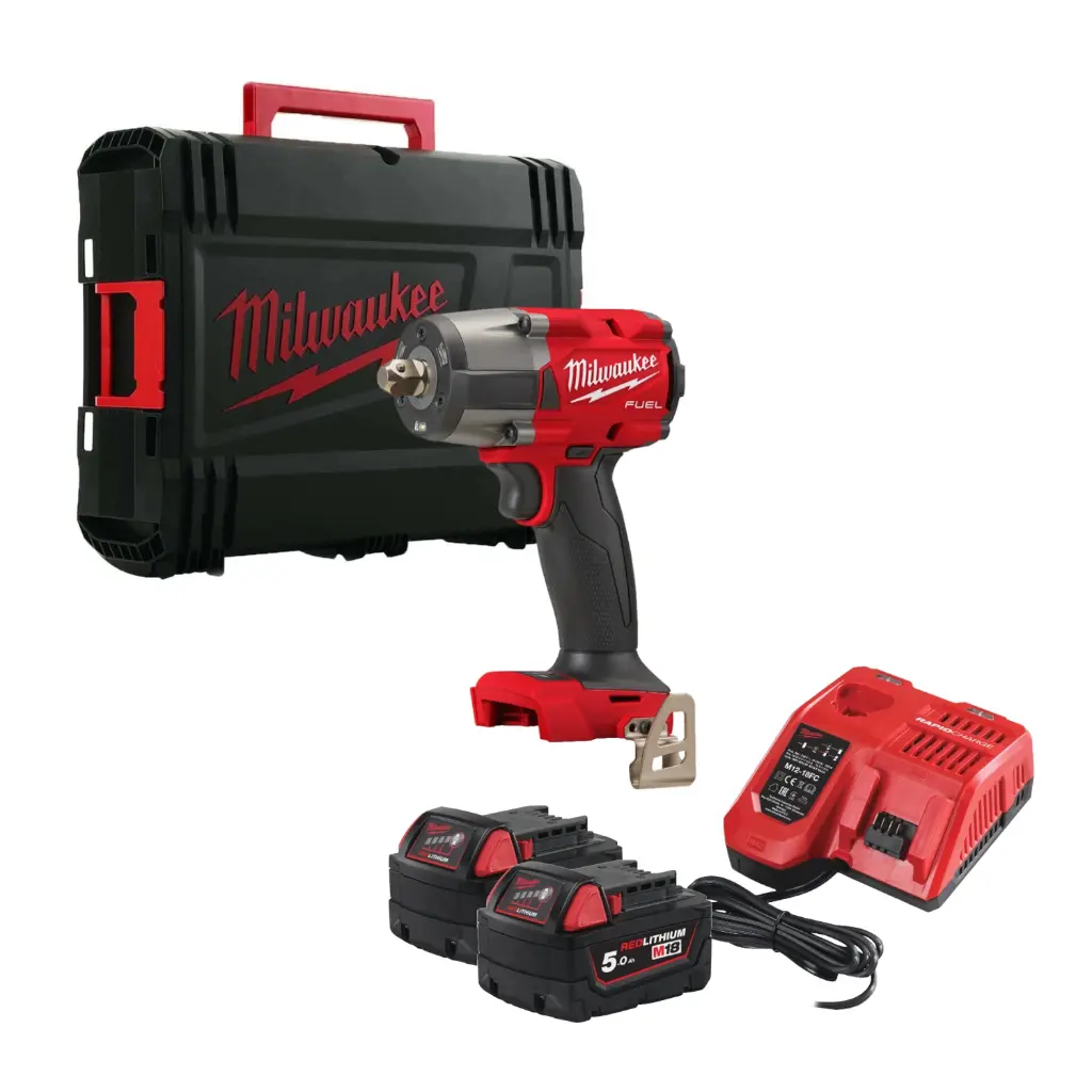 SLAG SCHROEVENDR 2X5.0AH 745NM 18V MILWAUKEE