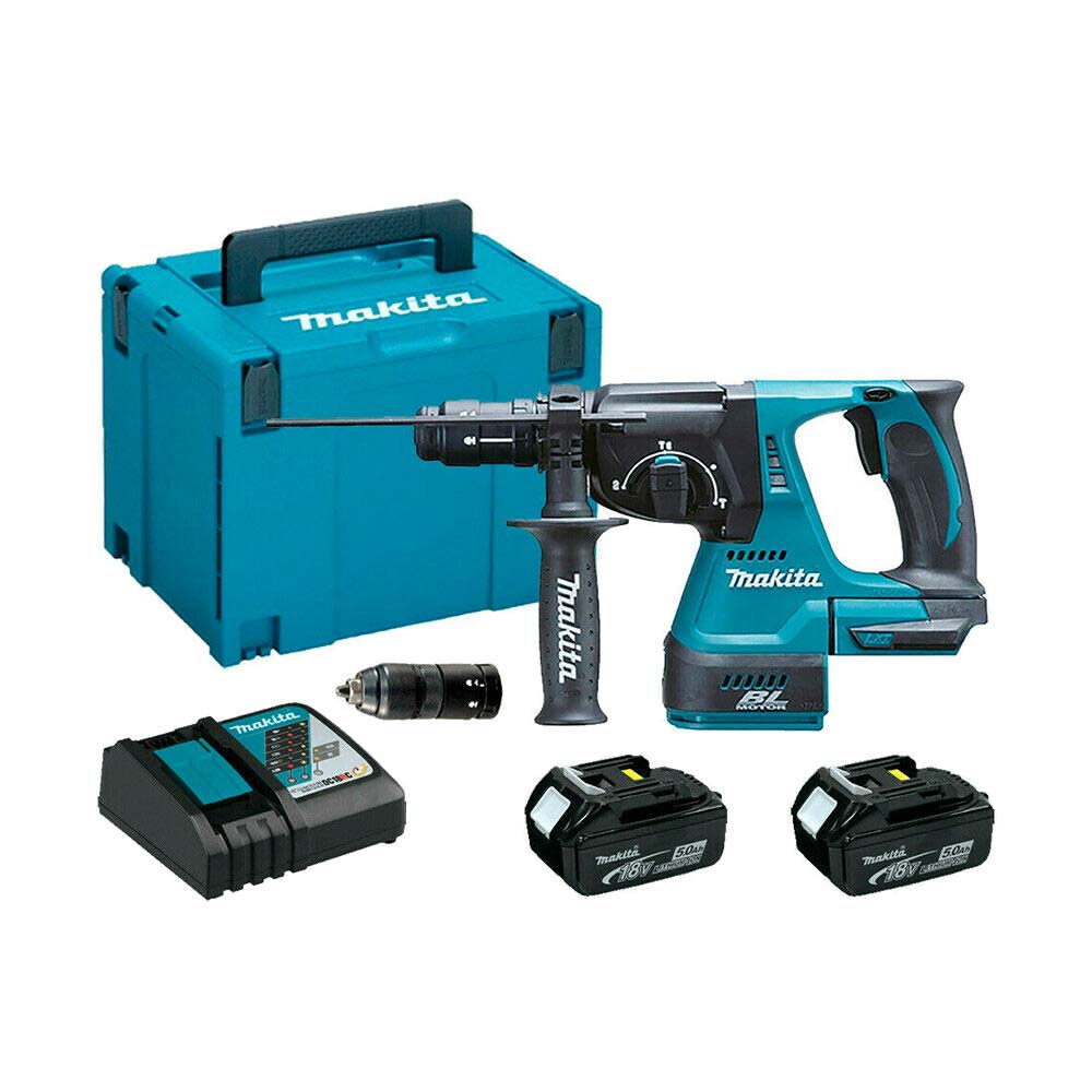 ACCU BOORHAMER 18V 2X5.0AH MAKITA