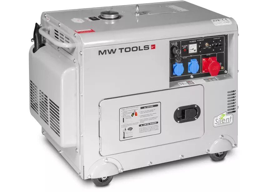 DIESEL GENERATOR 6.0KW 3x400V/1x230V MW TOOLS