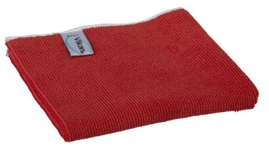 MICROVEZELDOEK VIKAN ROOD 5 STUKS 