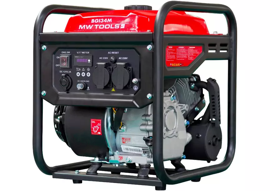 BENZINE GENERATOR 3.5KW / 230V MW TOOLS