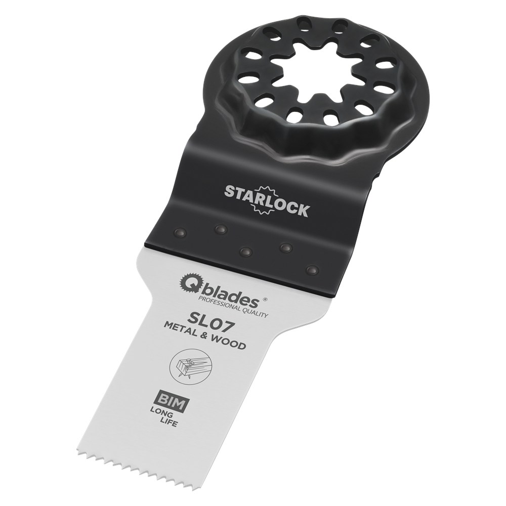 QBLADES X 1ST  Starlock MultiZaagblad Bi-metaal 19tpi 20x40mm SL07-1ST