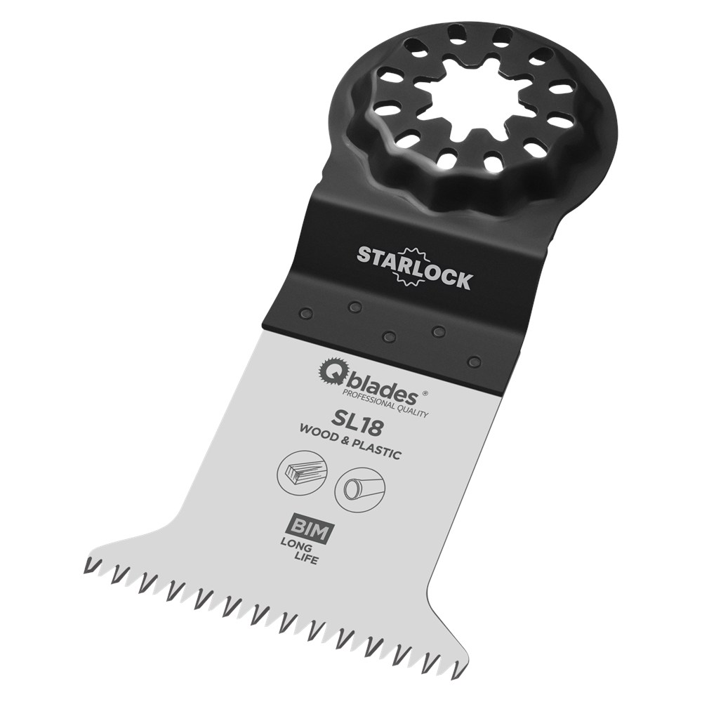 QBLADES X 1ST  Starlock MultiZaagblad Bi-Metaal Precision 14tpi 50x50mm SL18-1ST