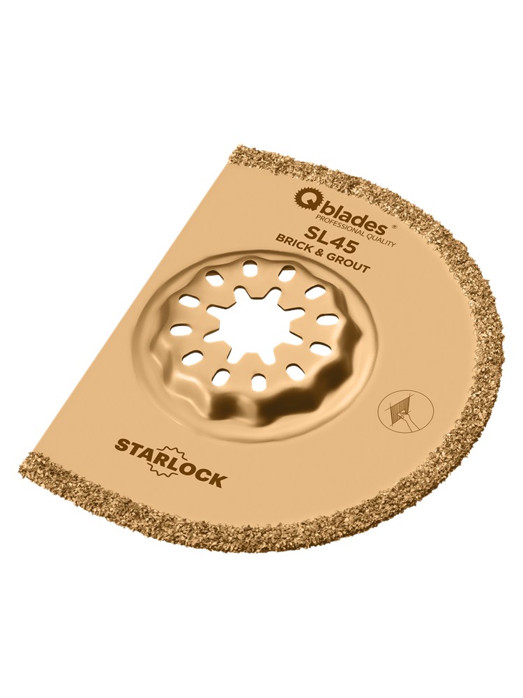 QBLADES X 1ST  Starlock Hardm. segm. MultiZaagblad 75mm-2.2mm SL45-1ST