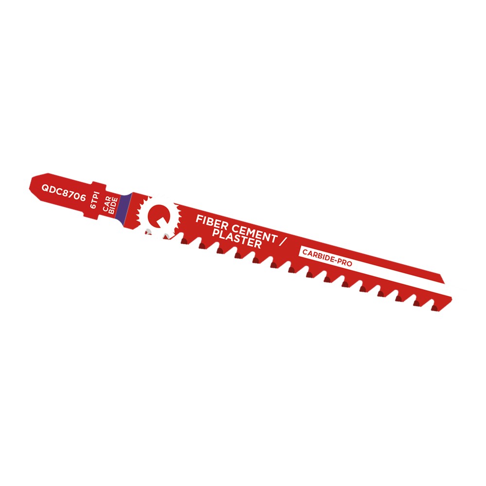 QBLADES X 3ST Decoupeerzaagblad Vezelcement / Gips, CARB, 6tpi - 100mm, 50x longer life