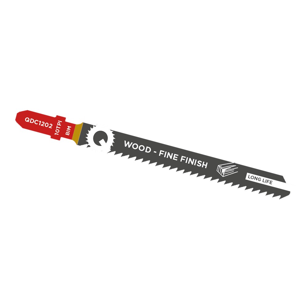 QBLADES X 5ST Decoupeer Zaagblad Hout (BIM) Fine Finish 10tpi - 100mm 