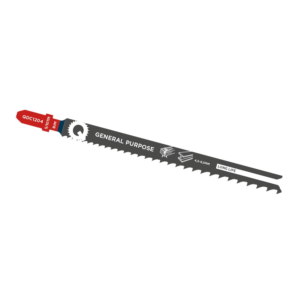 QBLADES X 5ST Decoupeer Zaagblad Alleskunner 5/10tpi - 132mm
