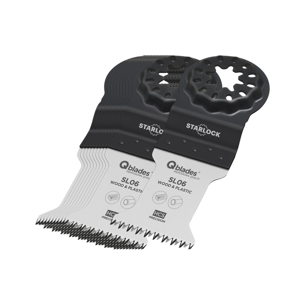 QBLADES X 10ST  Zaagblad Precision 14tpi 35x50mm HCS SL06-10+1ST