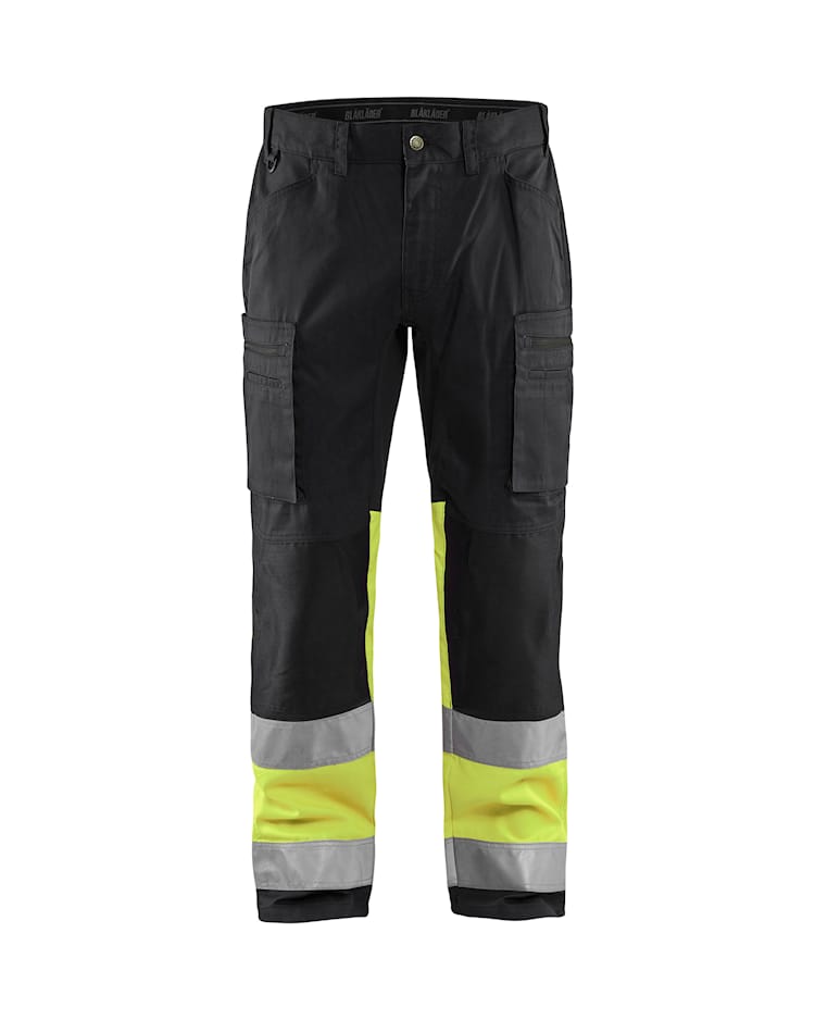 WERKBROEK HI-VI STRETCH 1551 BLAKLADER