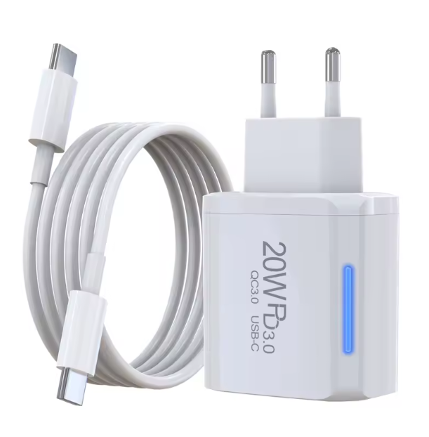USB-A/-C LADER 230V 20W