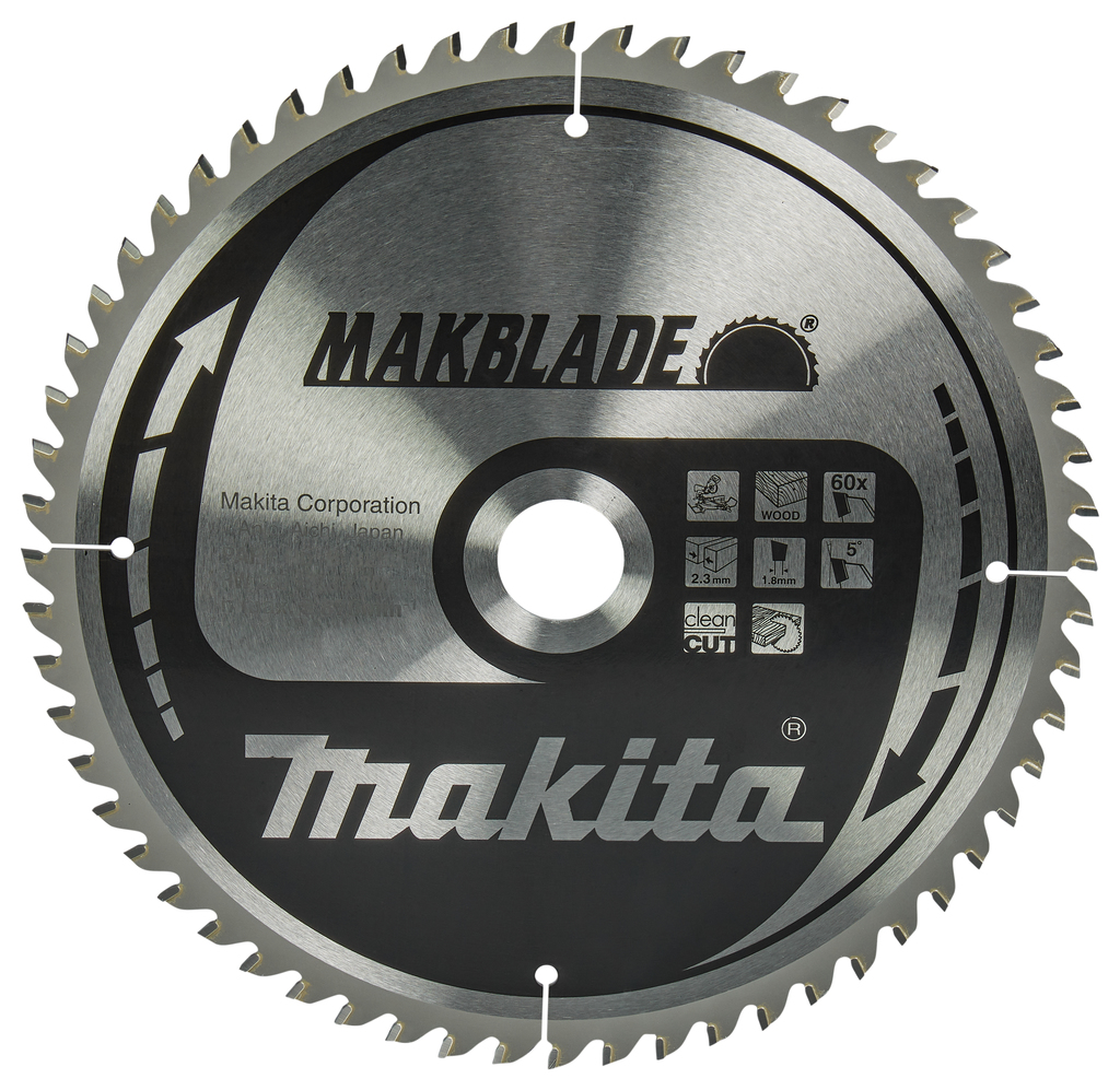 WIDIA ZAAG 260 / 2.3 / 30MM Z60 HOUT MAKITA