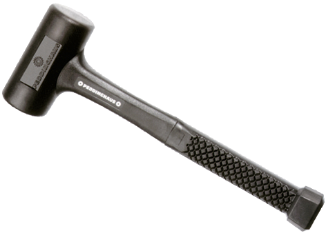 POLY.HAMER ZONDER TERUGSTUIT 40MM - 620GR PEDDIN GHAUS