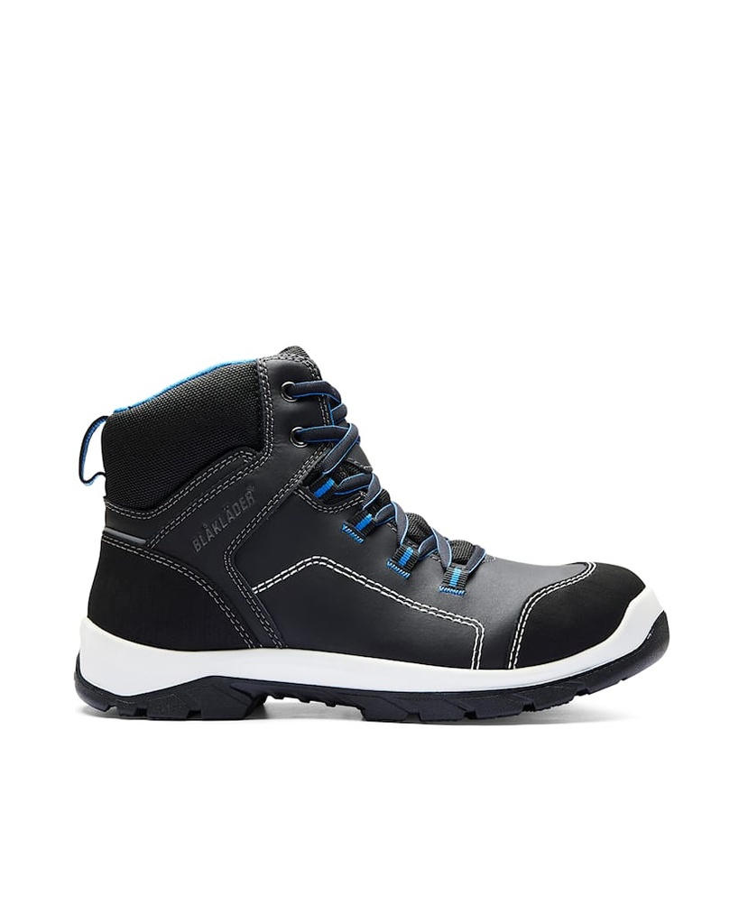 VEILIGHEIDS SCHOEN S3 HOOG - RETRO 2434 BLAKLADER 