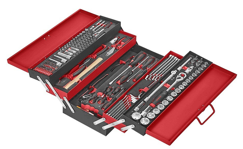 [50235187] GEVULDE METALEN KOFFER 187D FORCE