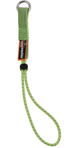 [720476197676] 3 PACK LIME ELASTIC LOOP TOOL LIME ERGODYNE 3703