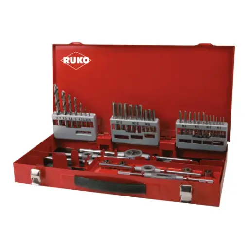 [4007140026255] SET TAPPEN SNIJKUSSEN HOUDERS BOREN RUKO 3-12MM
