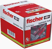 PLUGGEN 8X40 DUOPOWER FISCHER (100ST)