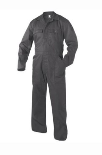 [5414729129822] LAS OVERALL 100% KATOEN CEMENT GRIJS M VANNES
