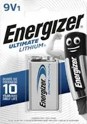 BATTERIJ 9V 6LR61 LITHIUM ENERGIZER